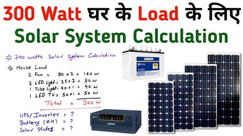 Random calculations for solar panel .